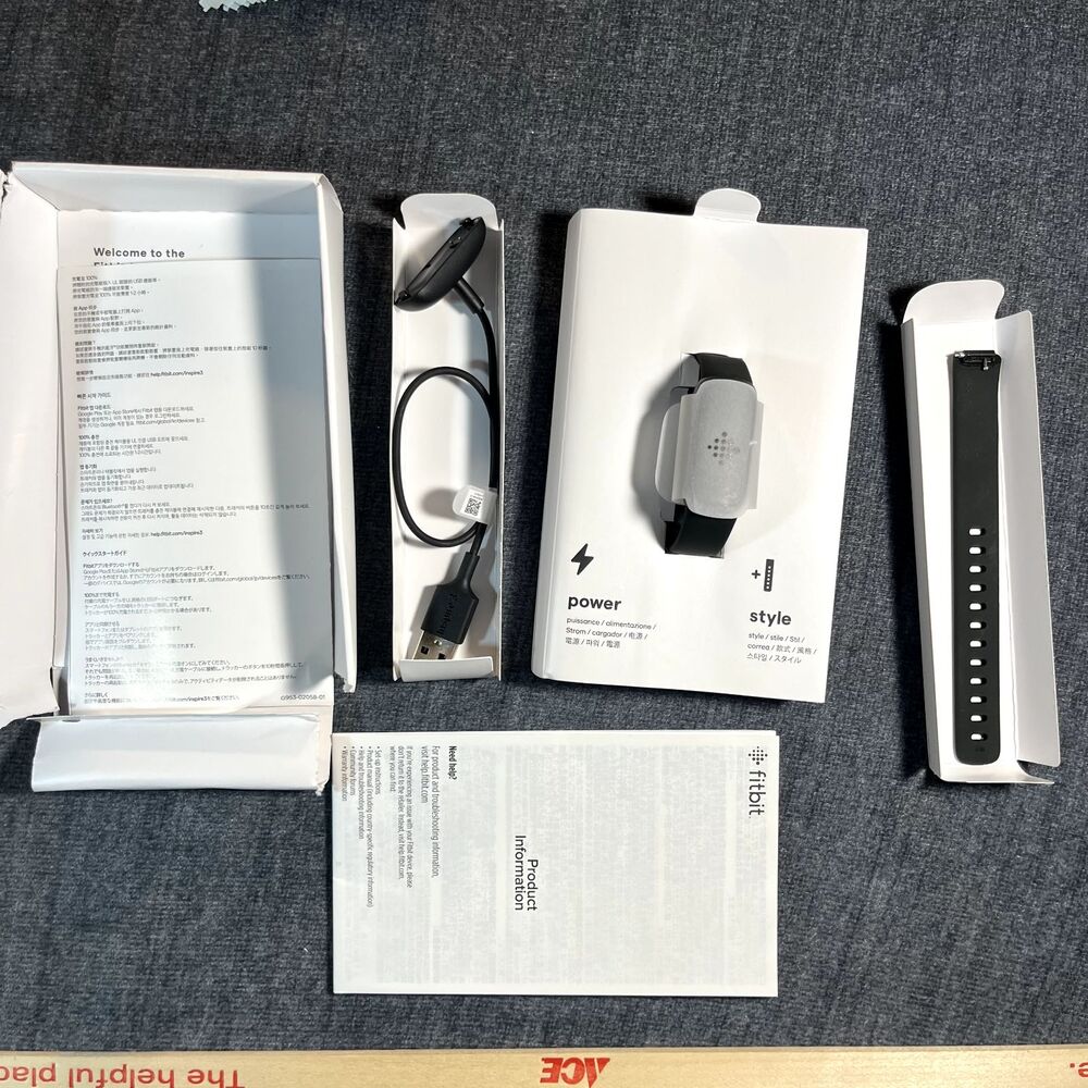 FITBIT Inspire 3 Health & Fitness Tracker – Open Box – Midnight Black - Picture 6 of 12